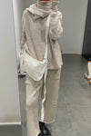 Daniel Andresen loose fitted trousers Cormorant beige